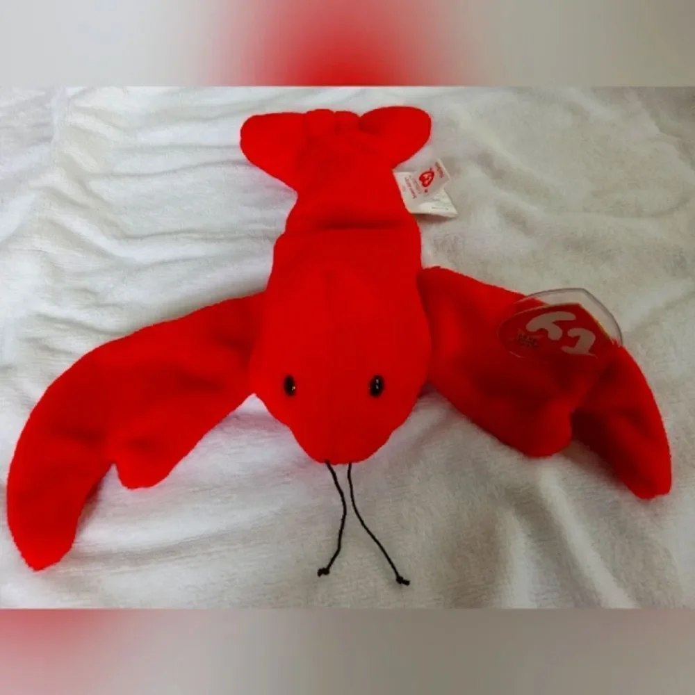 RARE/RETIRED ORIGINAL Ty Pinchers the Lobster. 1993. COLLECTOR ITEM.
